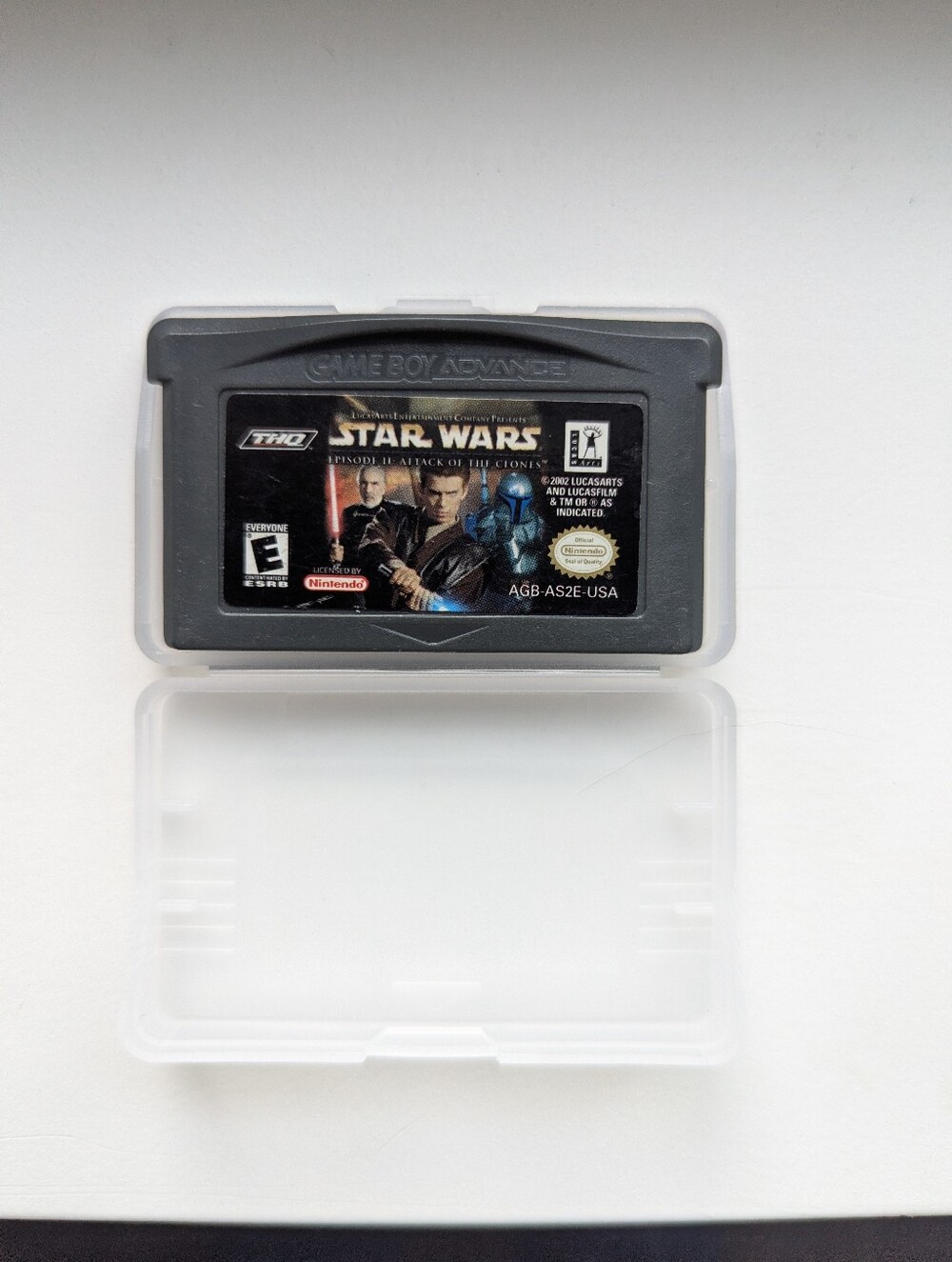Nintendo Game Boy Advance Star Wars Cartridge - Attack Of The Clones